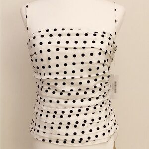 ✨ Reformation Rosie Polka Dot Top NWT
